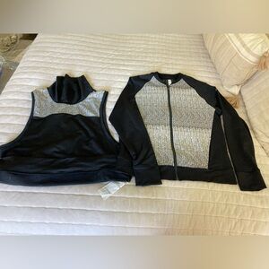 Under Armour | UA COLD GEAR Matching Set | Fleece Sleeveless Top  and Zip Up NWT